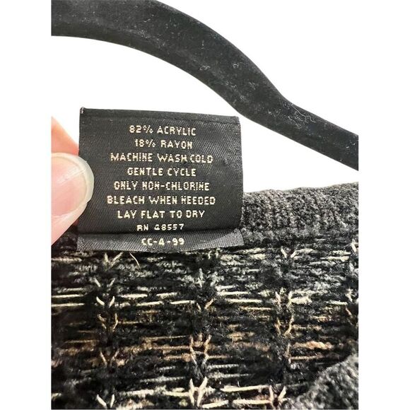 Vintage Cambridge Classics Men's Chevron Pullover Sweater Size L Multicolor - Picture 4 of 4